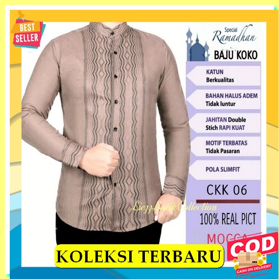 Baju Koko Dewasa Baju Koko Pria Laki-Laki Lengan Pendek Koko Kurta Qurta Pakistan Baju Kokoh Pria Wa