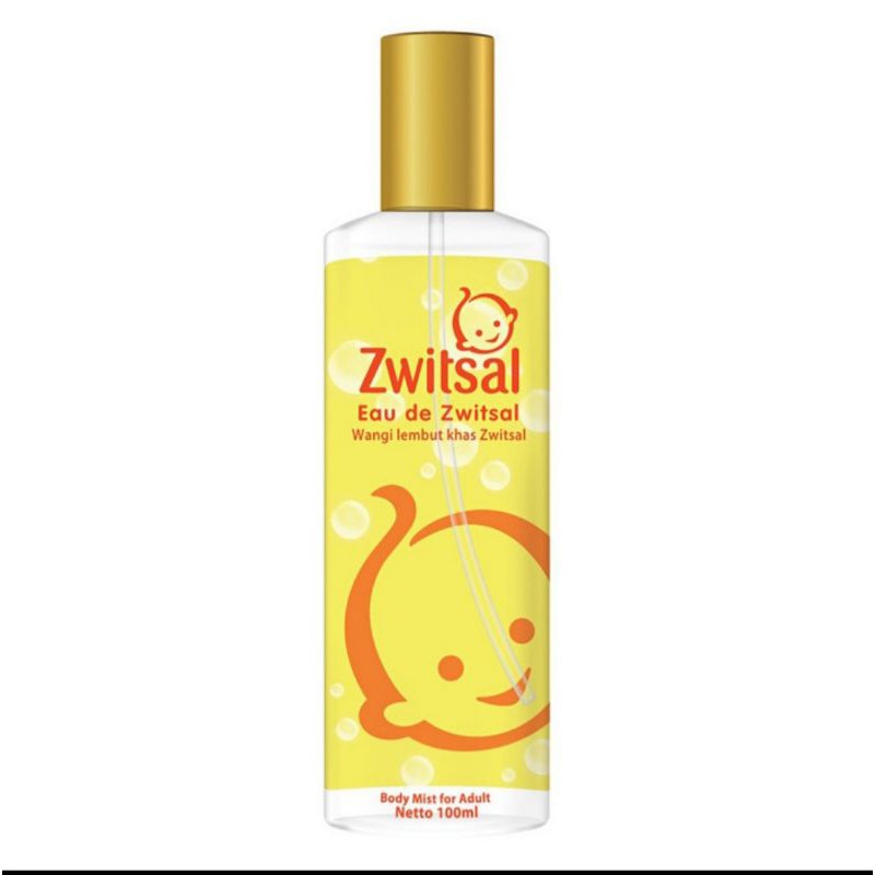 Zwitsal eau the toilet body mist for adult 100 ml