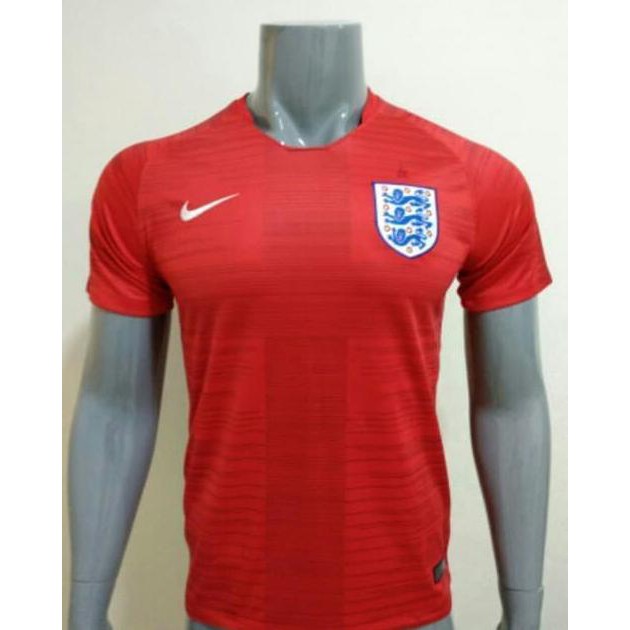 Diskon Jersey Baju Bola Inggris Away Piala Dunia 2018 Grade Ori - Merah, S Terbaru