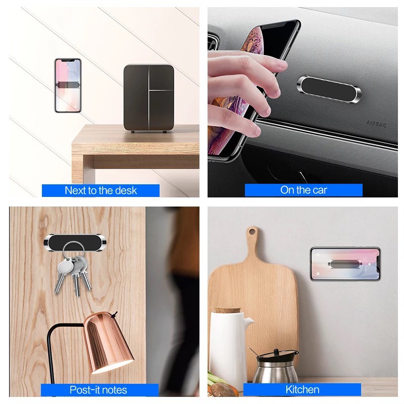 Holder Handphone Magnetik Anti slip Untuk Mobil