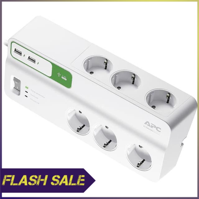 APC Surge Protector PM6UGR   PM6U GR colokan anti petir
