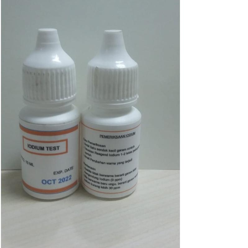 Test Kit Yodium ET - Iodine Testkit - Teskit untuk Tes Iodium