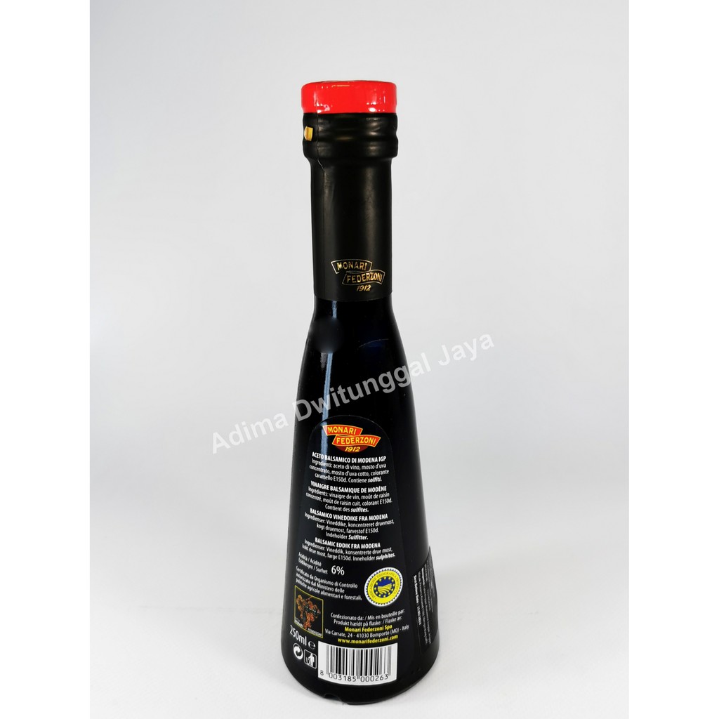 Cuka Balsamik / Monari Etichetta Oro Binaco Gold 250 ml