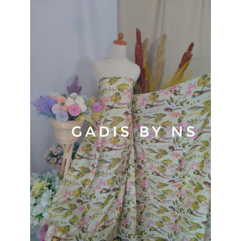 Kain Katun Rayon / Kain Katun Rayon Viscose / Kain Katun Rayon Import / Kain Katun Rayon Garment