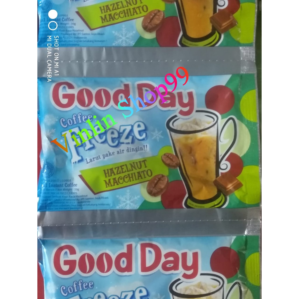 

goodday freeze hazelnut machiato