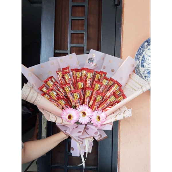 

buket full coklat beng beng