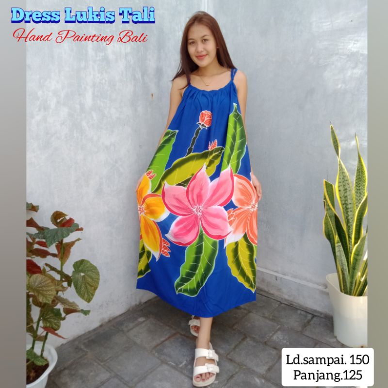 Daster Lukis Bali (model tali)