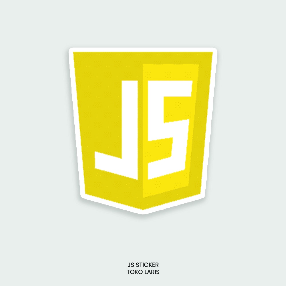 Sticker JAVASCRIPT Untuk Sticker Laptop, Tumblr, Helm, Case