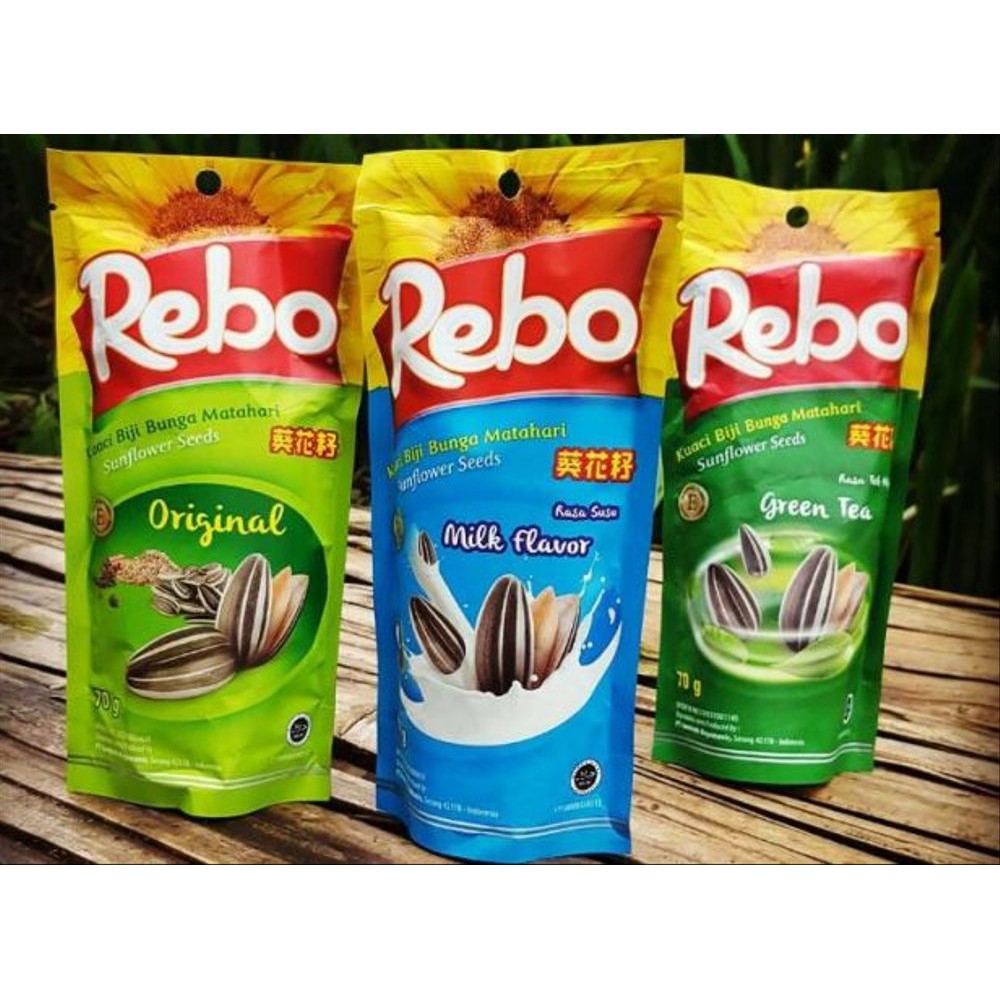 

Kuaci Rebo Original / Milk 150 gr