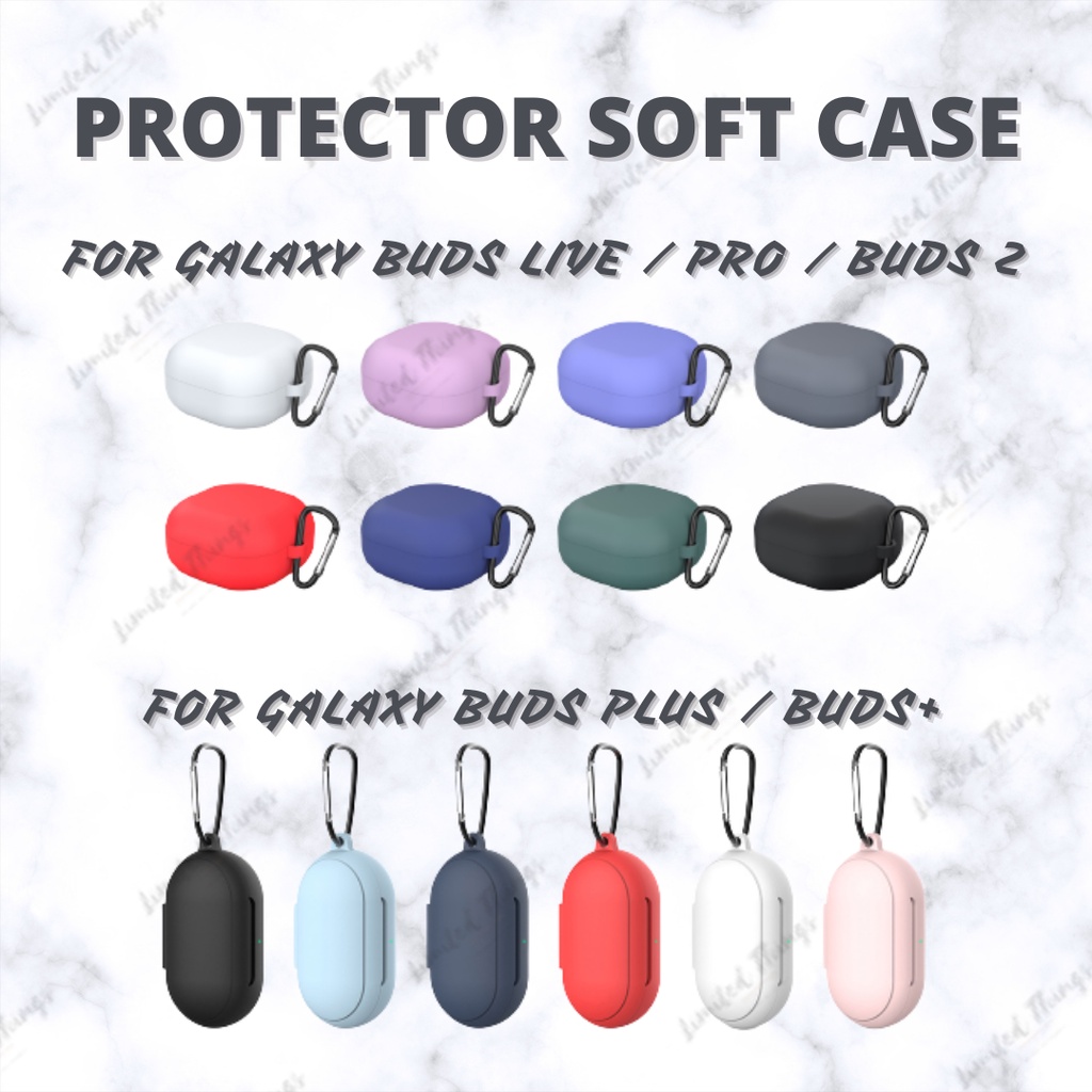 [SOFT CASE ONLY] Samsung Galaxy Buds 2 Pro FE Buds 2019 Plus Live Buds+ Buds 2 Case CASING