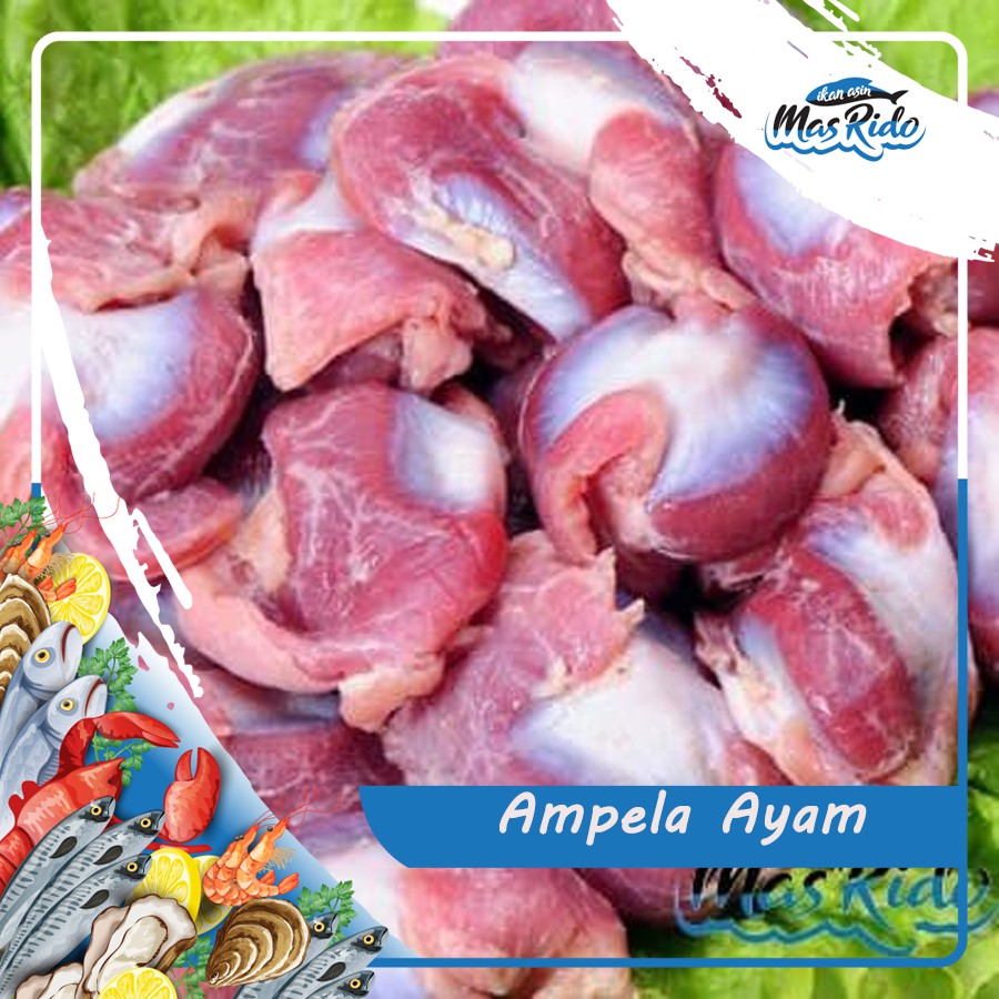 

Ampela Ayam Segar / Ampela/ Jeroan Ayam Kwalitas Super Harga Murah
