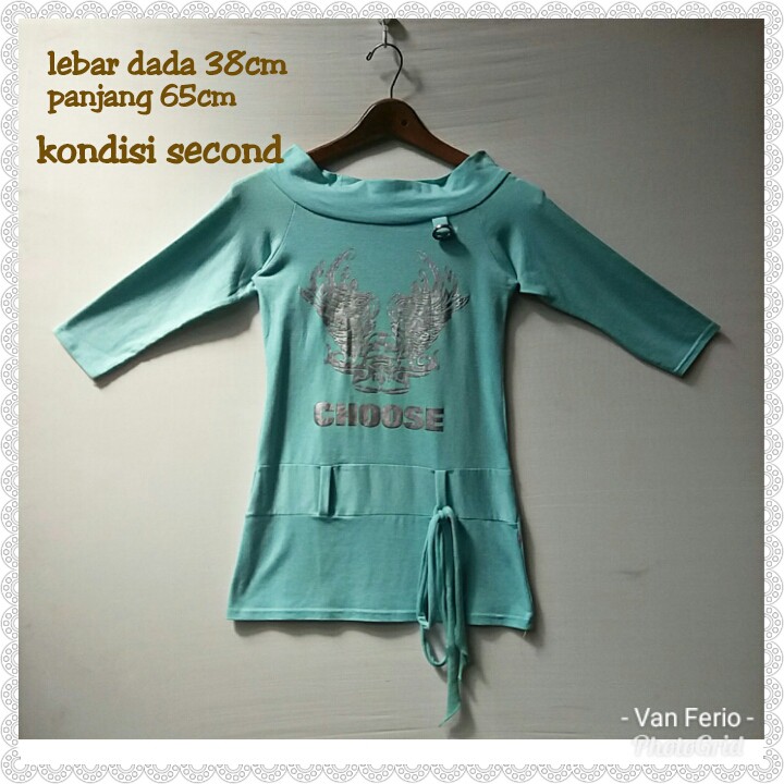 Blouse Sabrina Atasan Wanita Anak Cewek Remaja