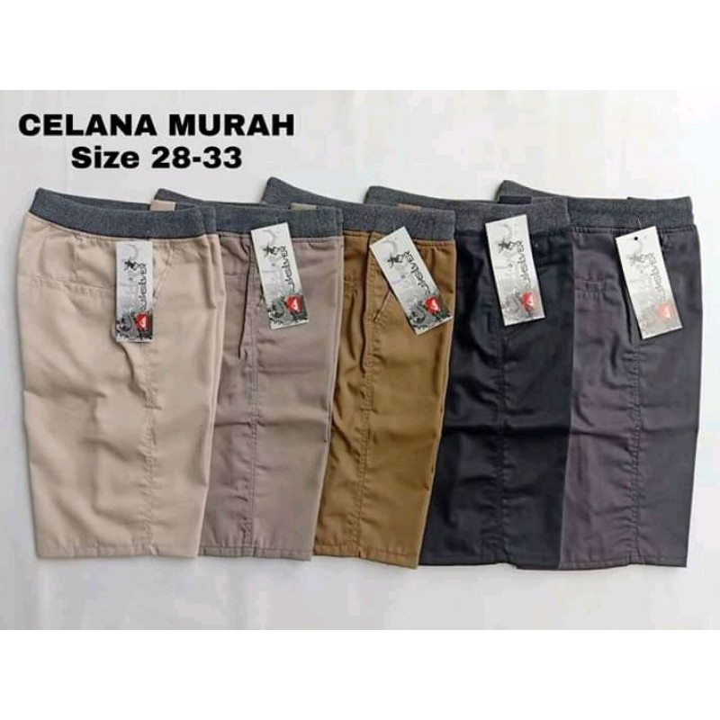 Celana Rib American Drill - Celana Twill Chino Polos