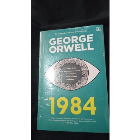 1984 (Republish) cover hijau- George Orwell
