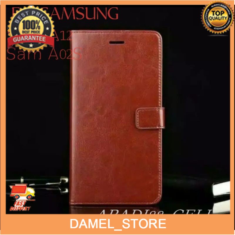 SAMSUNG J2 PRIME, J5 PRIME, J7 PRIME, J7 CORE, LEATHER FLIP COVER WALLET/CASE DOMPET TALI