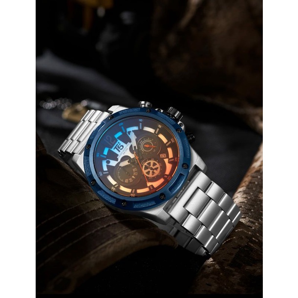 Jam T5 H 3867 steel set edition bergaransi