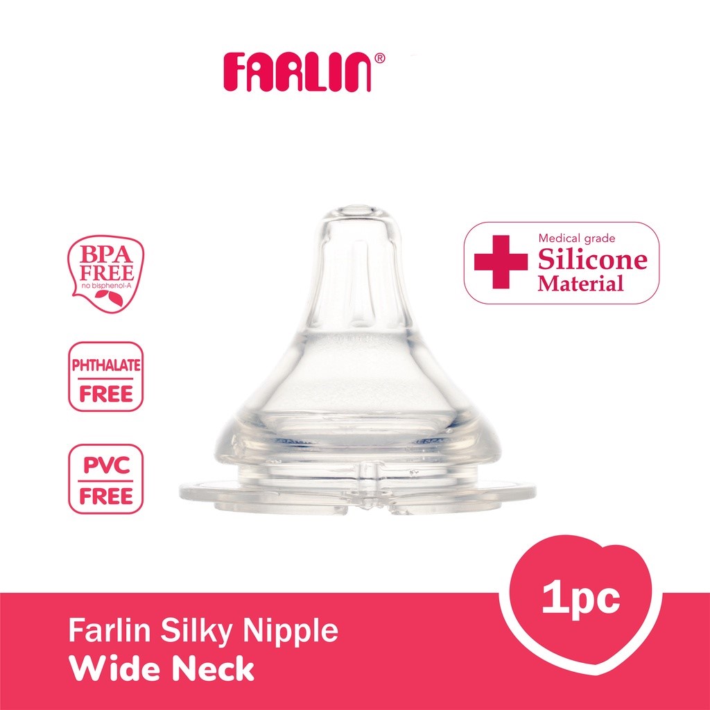 FARLIN Silky Nipple Wide Neck