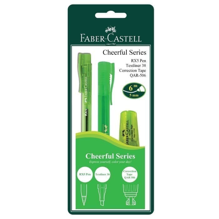 

Faber-Castell Cheerful Series-Green