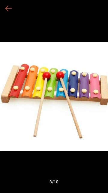 Xylophone /kolintang mainan alat musik ketukan anak