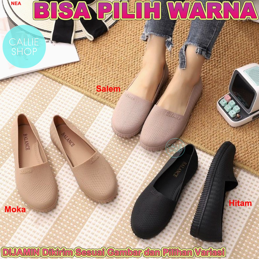 Sepatu Wanita Loafer Jelly Balance BLC 408-1A