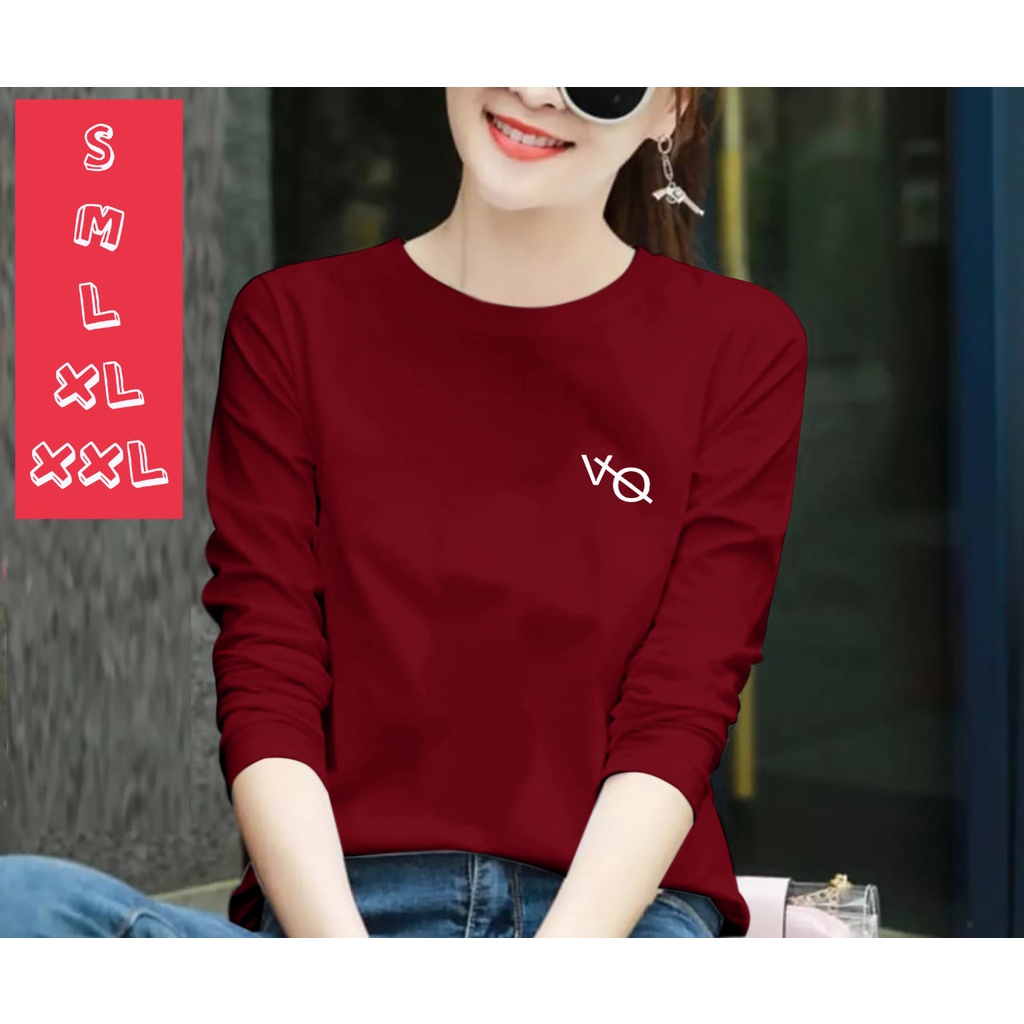 ( BISA COD ) ~ BAJU ATASAN VO GIRL ~ BAJU DISTRO WANITA LENGAN PANJANG KEREN DAN TRENDY MASA KINI