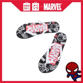  MINISO  Marvel Sandal  Jepit Wanita Sandal  Karet Santai 