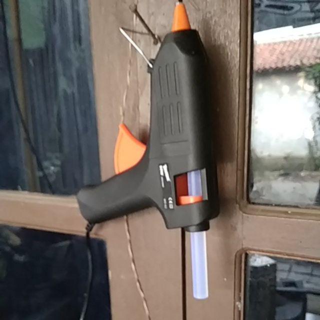 Alat Tembak Lem Lilin / Glue Gun Besar Dextone 60 Watt