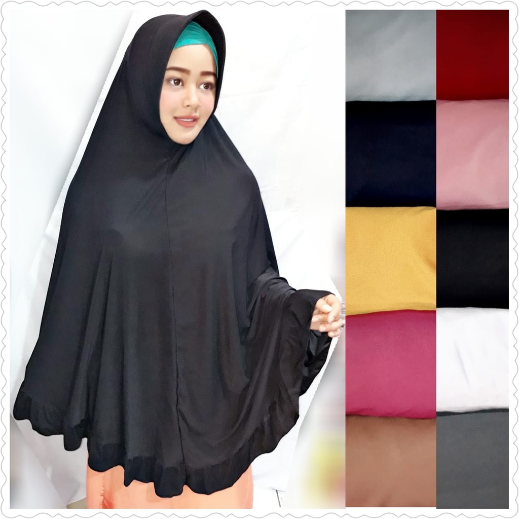 GHC KERUDUNG BERGO SYARI JUMBO XXXL