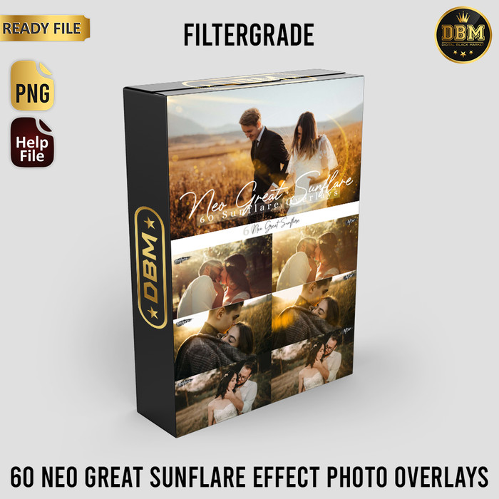 60 Neo Great Sunflare Effect Photo Overlays - JPEG Ultra HD