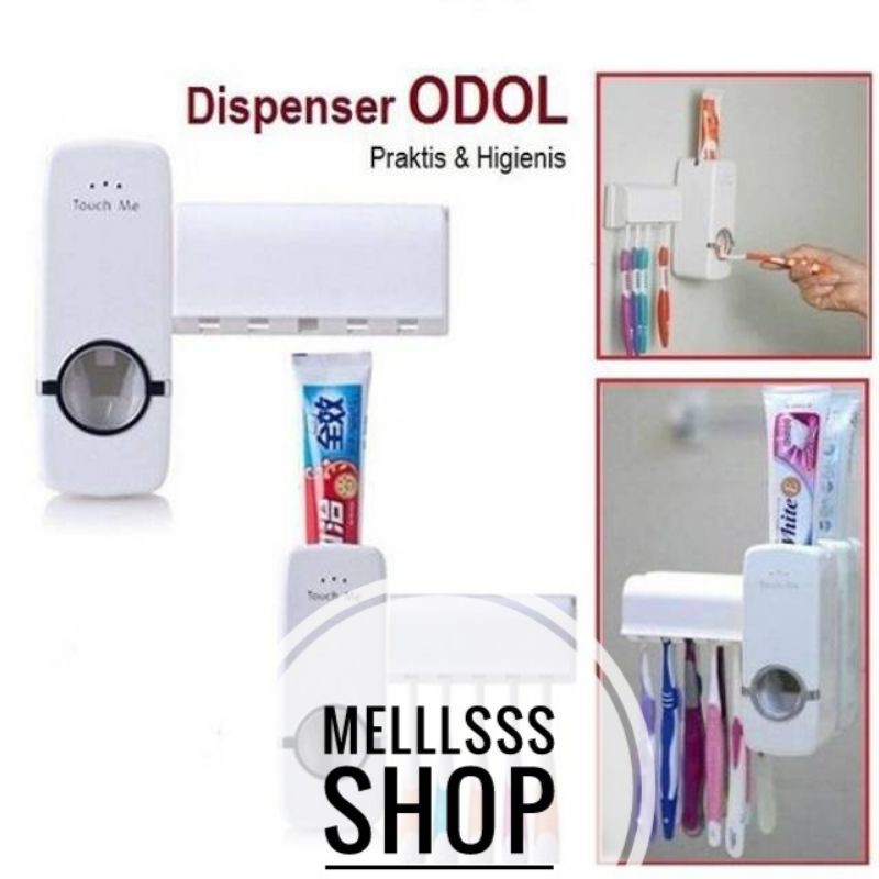 (STOK READY) DISPENSER ODOL /TEMPAT SIKAT GIGI