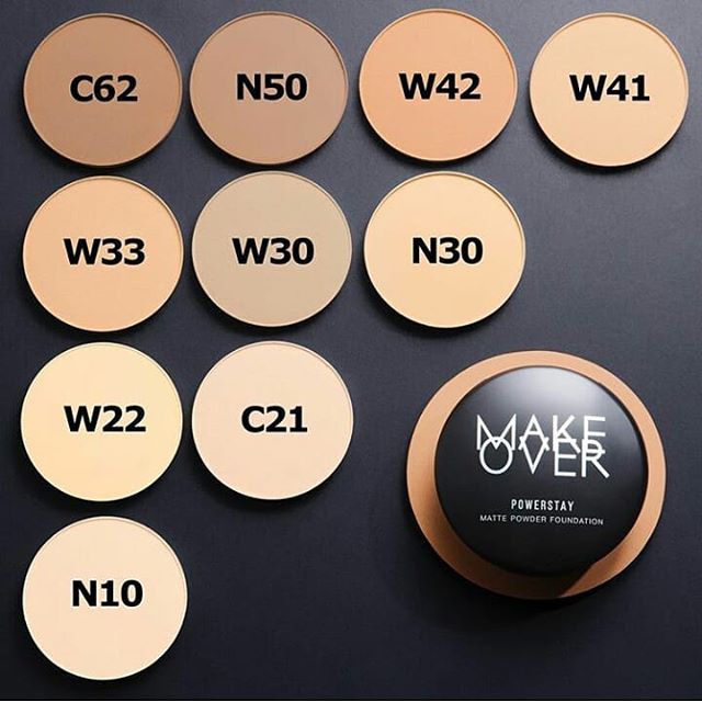 MAKE OVER POWERSTAY MATTE POWDER FOUNDATION 12 Gr @MJ