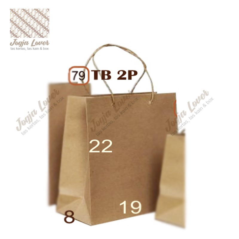 

Tas Kertas Polos TB 2P Isi 6 (enam) pcs