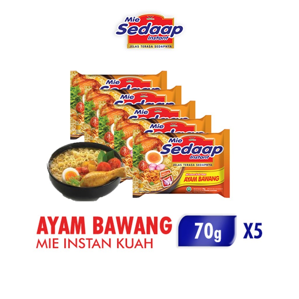 Jual Mie Sedap Ayam Bawang Shopee Indonesia