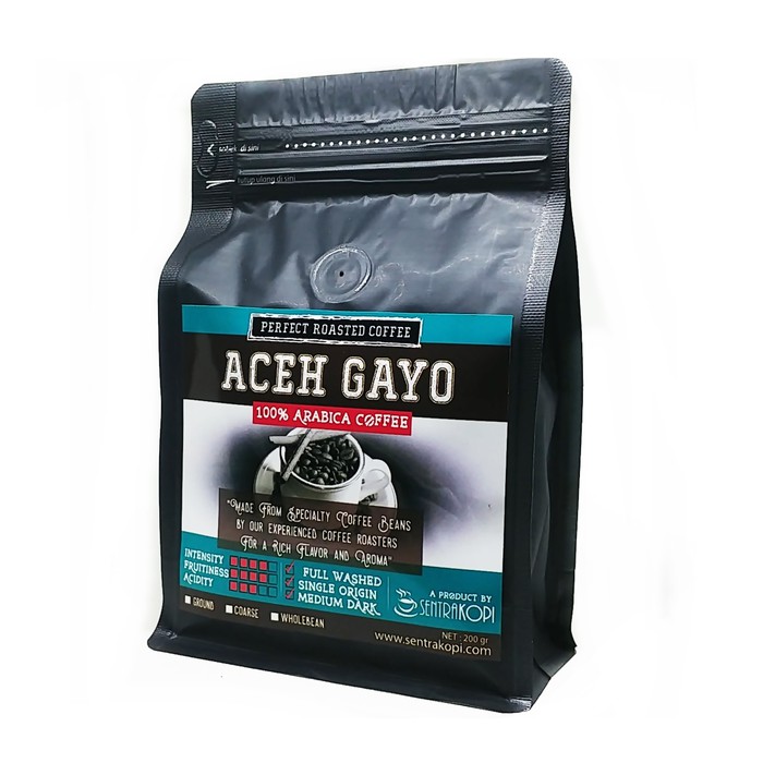 

Arabika Aceh Gayo 200 Gram - Bubuk / Biji - Premium Arabica Coffee - kkp1217