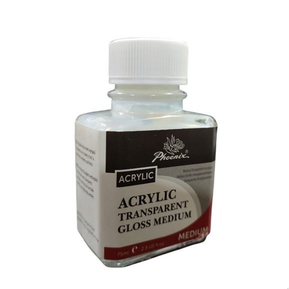 

Bergaransi Phoenix Acrylic Transparant Gloss Medium 75Ml Diskon