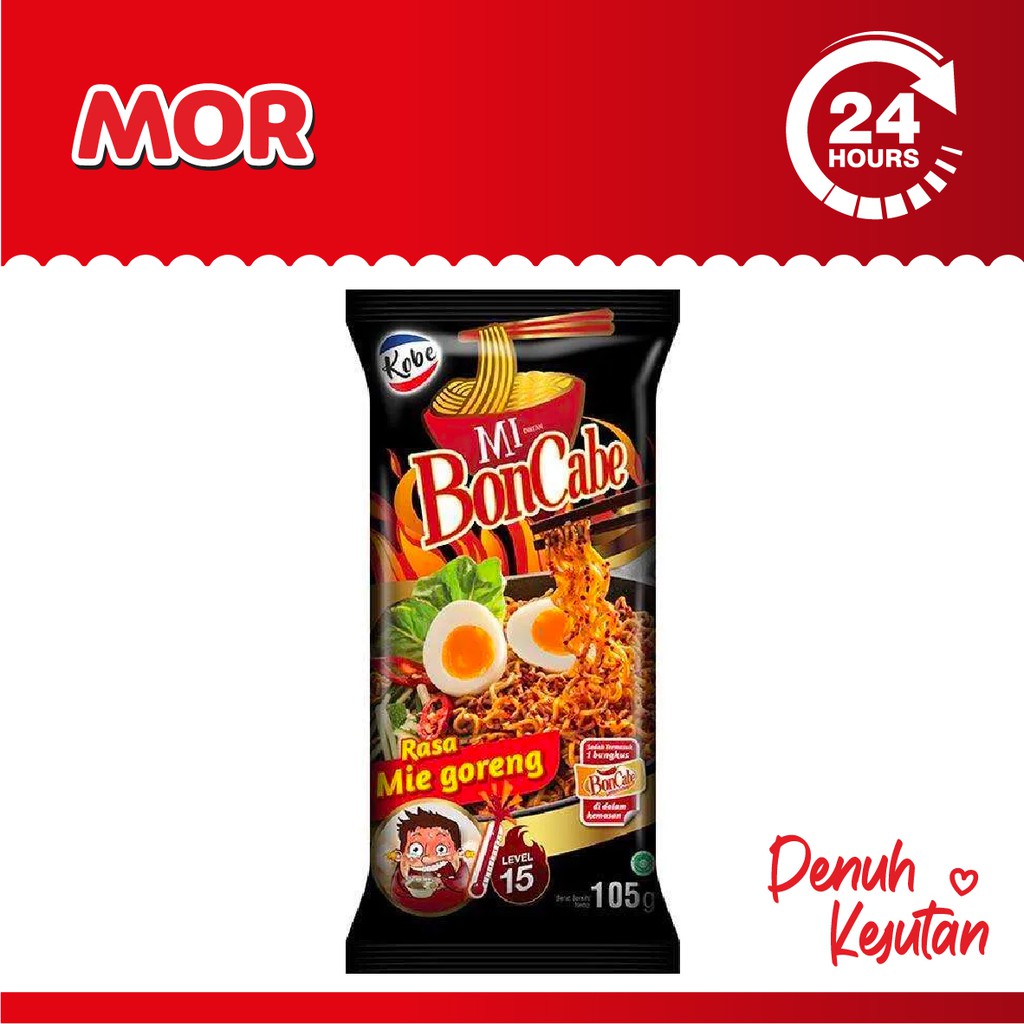 

BONCABE Mie Goreng Mi Instan Pedas 105 gr