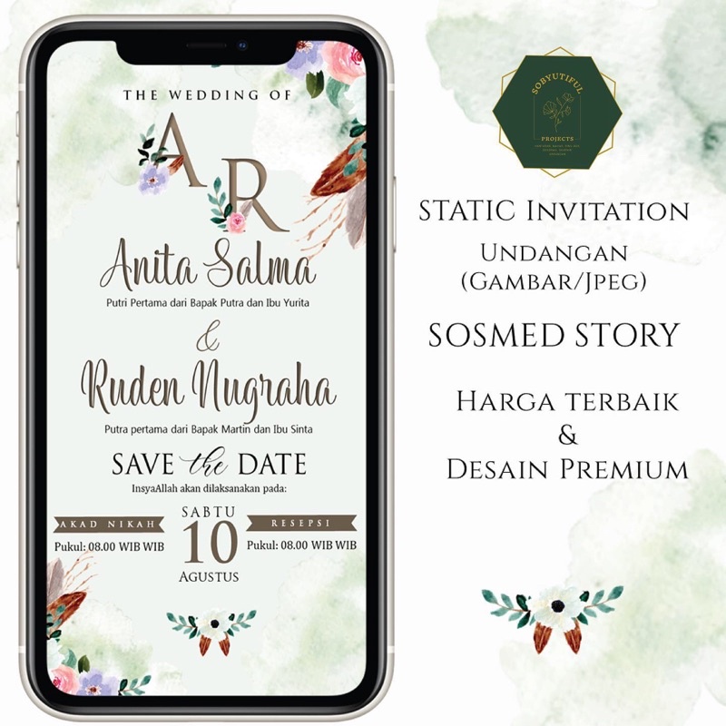 UNDANGAN DIGITAL GAMBAR (JPG) - STC 001