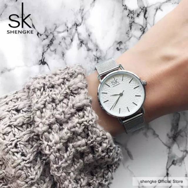 Jam Tangan Wanita Original Shengke SK 1829