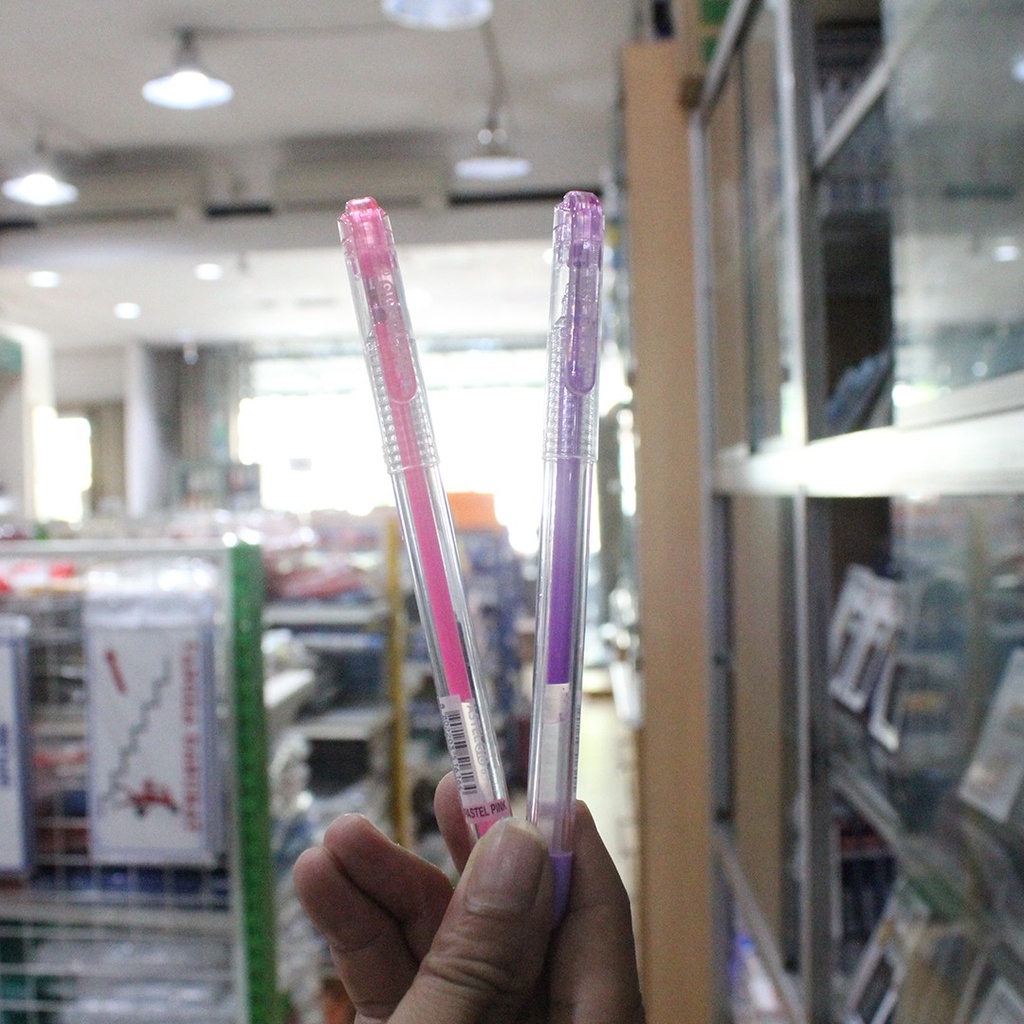 

MY GEL - BALLPOIN / PULPEN / PEN MY GEL WARNA PASTEL PER PCS 0.7