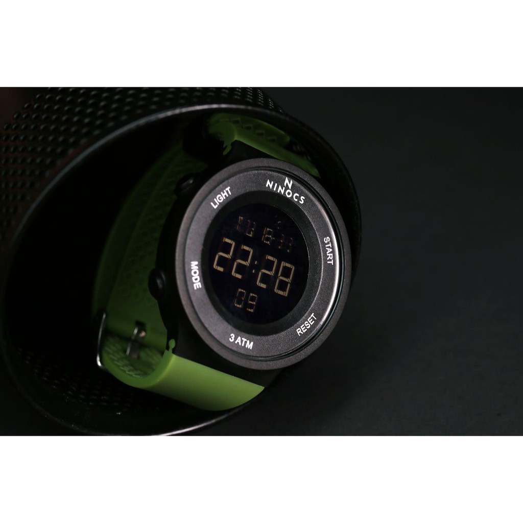 JAM TANGAN OLAHRAGA ORIGINAL NINOCS SPORT 2 STRAP ANTI AIR