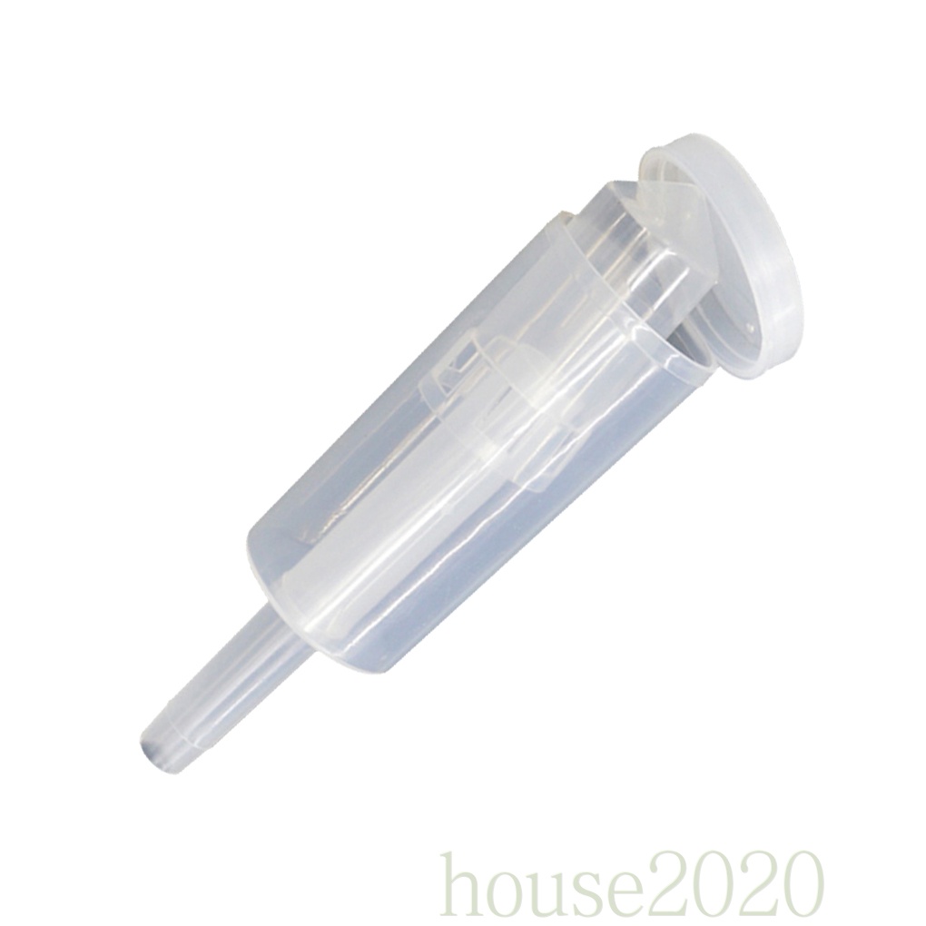 [house2020]One-way Valve Wine Brewing Fermentation Plastic Air Lock Exhaust Valve Home Brew Barrel Tool