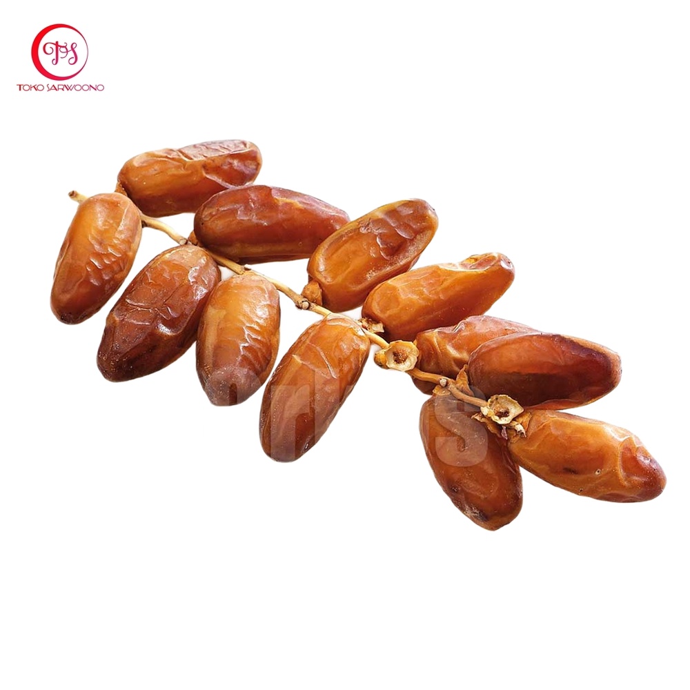 Kurma Tunisia Tangkai Palm 500 gr - Deglet Nour Dates