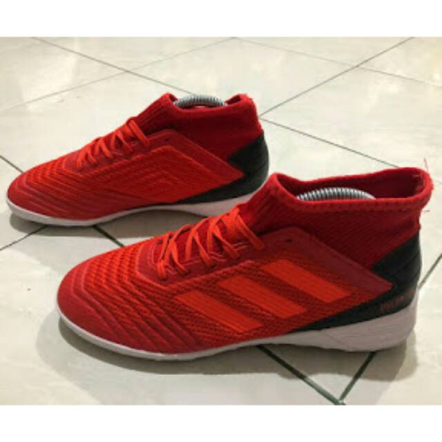 Sepatu Futsal Adidas Predator Tango 18.2 IN - Active Red