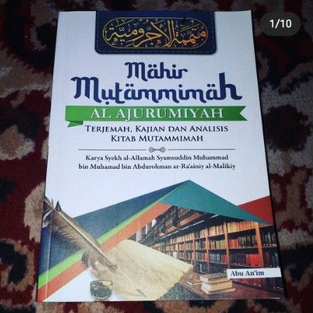 Mahir mutammimah terjemah jurumiyyah kajian dan analisis kitab mutammimah