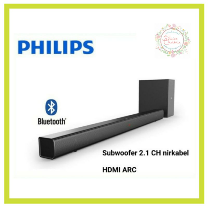 Philips Speaker HTL1520B Bluetooth Soundbar Wireless Subwoofer Audio