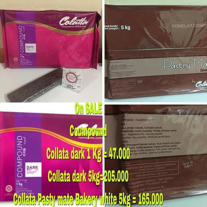 

31.87-Kue- Collata Compound Dark 5Kg -Terlengkap-Termurah-Dijamin.