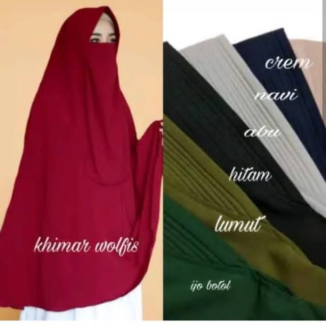 Hijab Syari set cadar