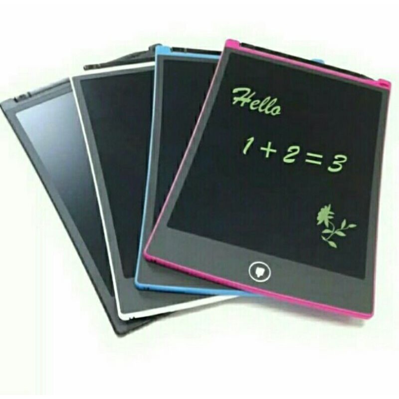 LCD writing tablet 8,5inch papan tulis digital papan tulis hapus instant