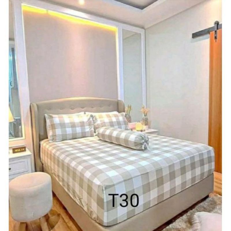 SPREI KOTAK AESTHETIC KOREA TINGGI 30 | SPREI HOME MADE PART 1