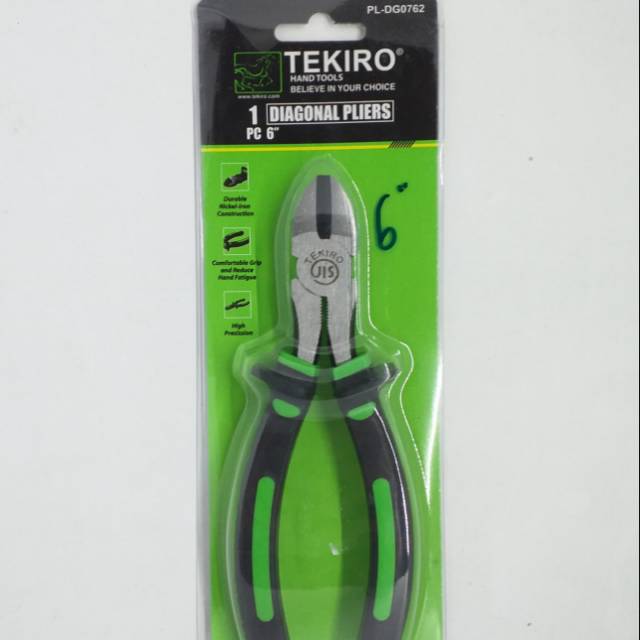 Tekiro Tang Potong 6" Tang Knip Diagonal Cutting Plier
